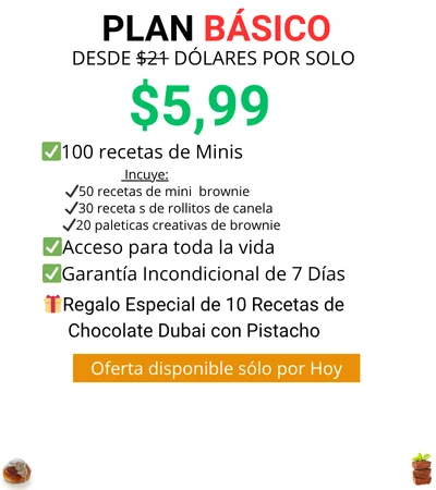 Regalo Especial de 10 Recetas de Chocolate Dubai Pistacho